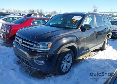 2018 Volkswagen Atlas 3.6L V6 Sel z USA, uszkodzony, nr VIN 1V2MR2CA3JC514012